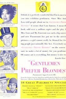 Profilový obrázek - Gentlemen Prefer Blondes