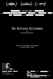 Profilový obrázek - No Actors Allowed