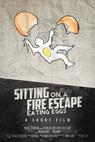 Sitting on a Fire Escape Eating Eggs 