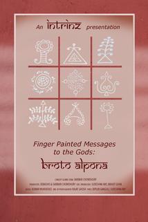 Finger Painted Messages to the Gods - Broto Alponas of Bengal