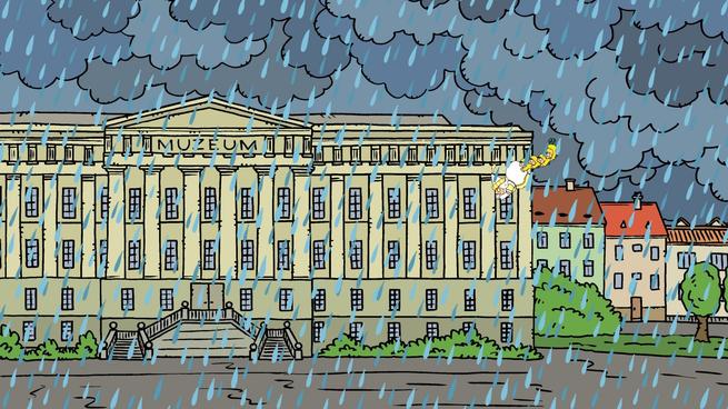 Bílá paní na hlídání