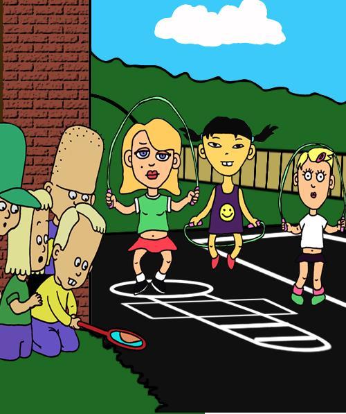 Tři kamarádi a Jerry