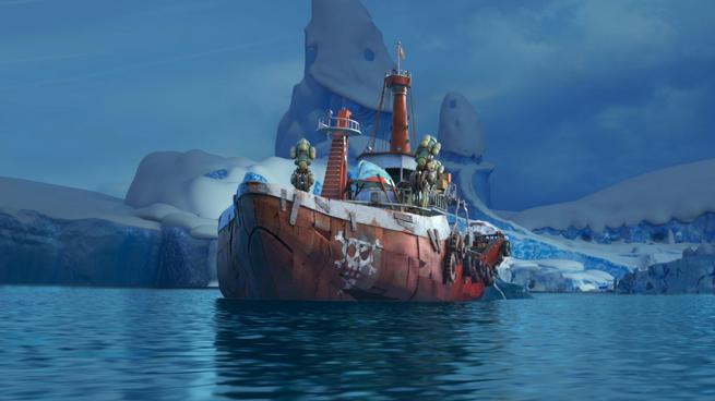 Vejce na ledu: Polární záchrana